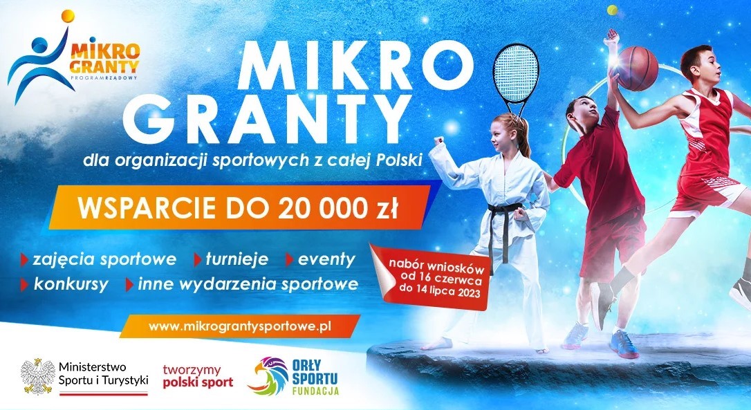 MIKRO GRANTY PROGRAM DLA KLUBÓW